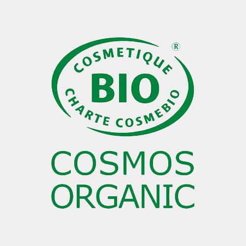 Logo de la certification Cosmos Organic par Ecocert